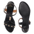 Women's Adjustable Ankle Strap Strappy Embellished Sandals