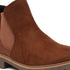 Women's Solid Suede Slip-On Chelsea Boots