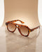 Women Tortoise Shell UV Protected Brown Lens Oversized Sunglasses