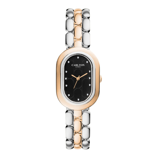 Carlton London Women Cecil Analog Watch CL-CEC-BLK