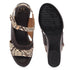 Women's Adjustable Ankle Strap Comfortable Wedge Heel