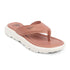 Women's Solid Color Comfort Thong Flip-Flops