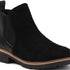 Women's Solid Suede Slip-On Chelsea Boots