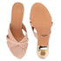 Women's Slip-On Style Kitten Heel Sandal