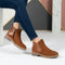 Women's Solid Suede Slip-On Chelsea Boots
