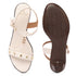 Women's Adjustable Ankle Strap Strappy Embellished Sandals