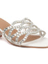 Women's Rhinestone Embellished Block Heel Sandals