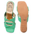 Women's Effortless Slip-On Style Decorative Buckle Sandal