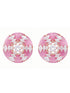 Rose Gold Pink AD studded handcrafted Ear Ring