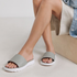 Women's Quilted Comfort Slide Sandals