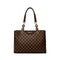 Carlton London Daphne Brown Printed Tote Bag CLLP 1062 BROWN