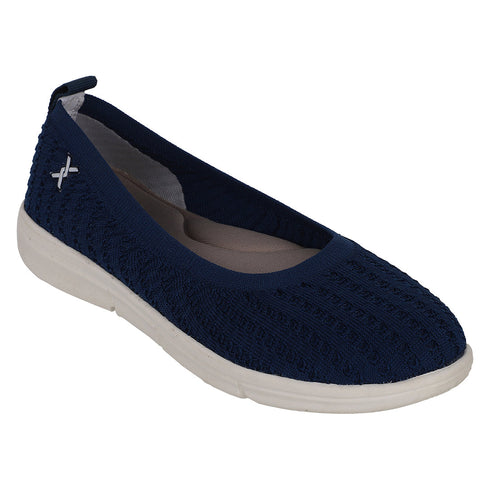 Women's FlyKnit Comfort Slip-On Ballet Flats