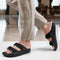 Men's Adjustable Dual Strap Comfort Slide Sandals