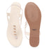 Women's Multy Strap Embellished Thong Sandal