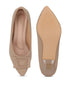 Taupe Block Pumps Heels for Women