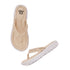 Women's Ruched Strap Thong Comfort Flip-Flops