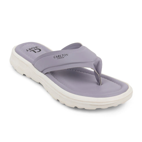 Women's Solid Color Comfort Thong Flip-Flops