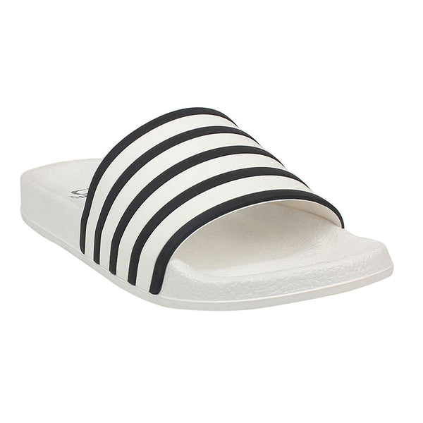 Women's Comfort Striped Casual sliders