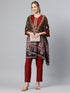 Women's Pure Wool Jamawar Embroidery Stole