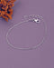 925 Sterling Silver Rhodium Plated Wraparound Bracelet