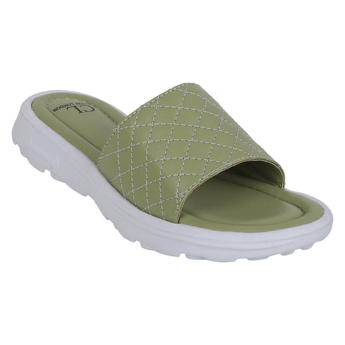 Women's Quilted Comfort Slide Sandals