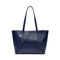 Carlton London Isabella Blue Textured Tote Bag CLHB 06