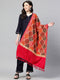 Women's Aari Embroidered Wool Stole
