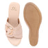 Women's Wedge Sandals with Statement Buckle