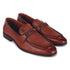 Men's Pebble Leather Dress Loafer with Contrast Band