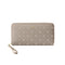 Carlton London Nude Printed Zip Around Wallet With Detachable Wrist Strap CLHB 26