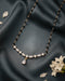 18kt Gold Plated Solitaire CZ Mangalsutra