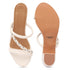 Women's Block Heel Sandals with Braided Straps