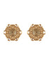 Antique Gold Plated Kundan Studded Filigree Intricate Studds earrings