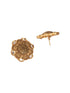 Antique Gold Plated Kundan Studded Filigree Intricate Studds earrings
