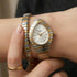 Carlton London Embrace White Women Watch - CL-EM-WHT
