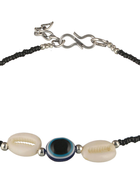 Set of 2 Evil Eye Beaded Anklet