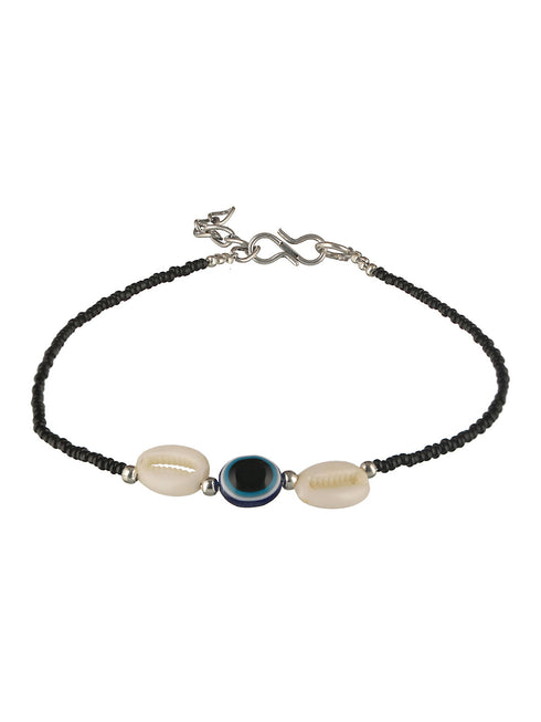 Set of 2 Evil Eye Beaded Anklet