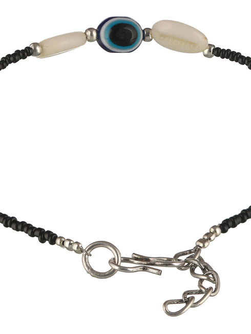 Set of 2 Evil Eye Beaded Anklet