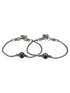 Set Of 2 Evil Eye German Silver Anklet Anklet