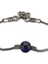 Set Of 2 Evil Eye German Silver Anklet Anklet