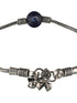 Set Of 2 Evil Eye German Silver Anklet Anklet