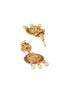 Gold Plated Kempo Studded Goddedd Lakshmi Temple Choker Jewellery Set