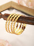 Set of 2 Gold Plated Filgree Handcrafted Bangles