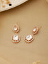 Gold Toned Original Kundan Minimal drop Earring