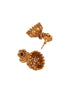 Antique Gold Polish Temple Mango Floral Choker Jewellery Set