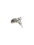 Anti-Tarnish Silver Plated Heart shaped Studds Minimal Earrings