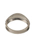Anti-Tarnish Silver Plated Molten Cuff Bracelet
