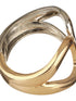 Anti-Tarnish 18k Dual Toned Quirky Kada Cuff Bracelet