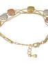 Anti-tarnish 18k Gold Plated Chunky Charm Stack Link Chain Bracelet