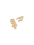 Anti-Tarnish 18k Gold Plated Ball Statement Combo Jewellery Set
